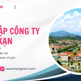 Thành lập công ty tại Bắc Kạn